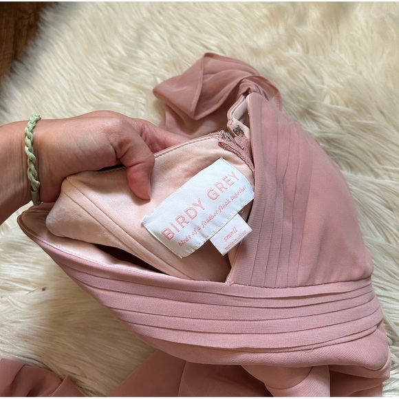 BIRDY GREY Spence Convertible Dress In Dusty Rose - Picture 4 of 4